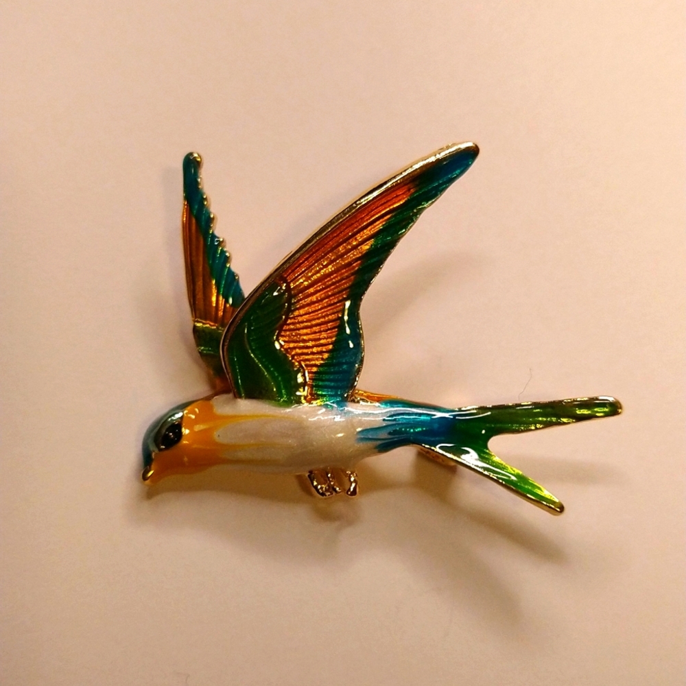 Bird Brooch
